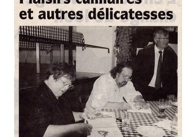 Article DNA — Plaisirs culinaires